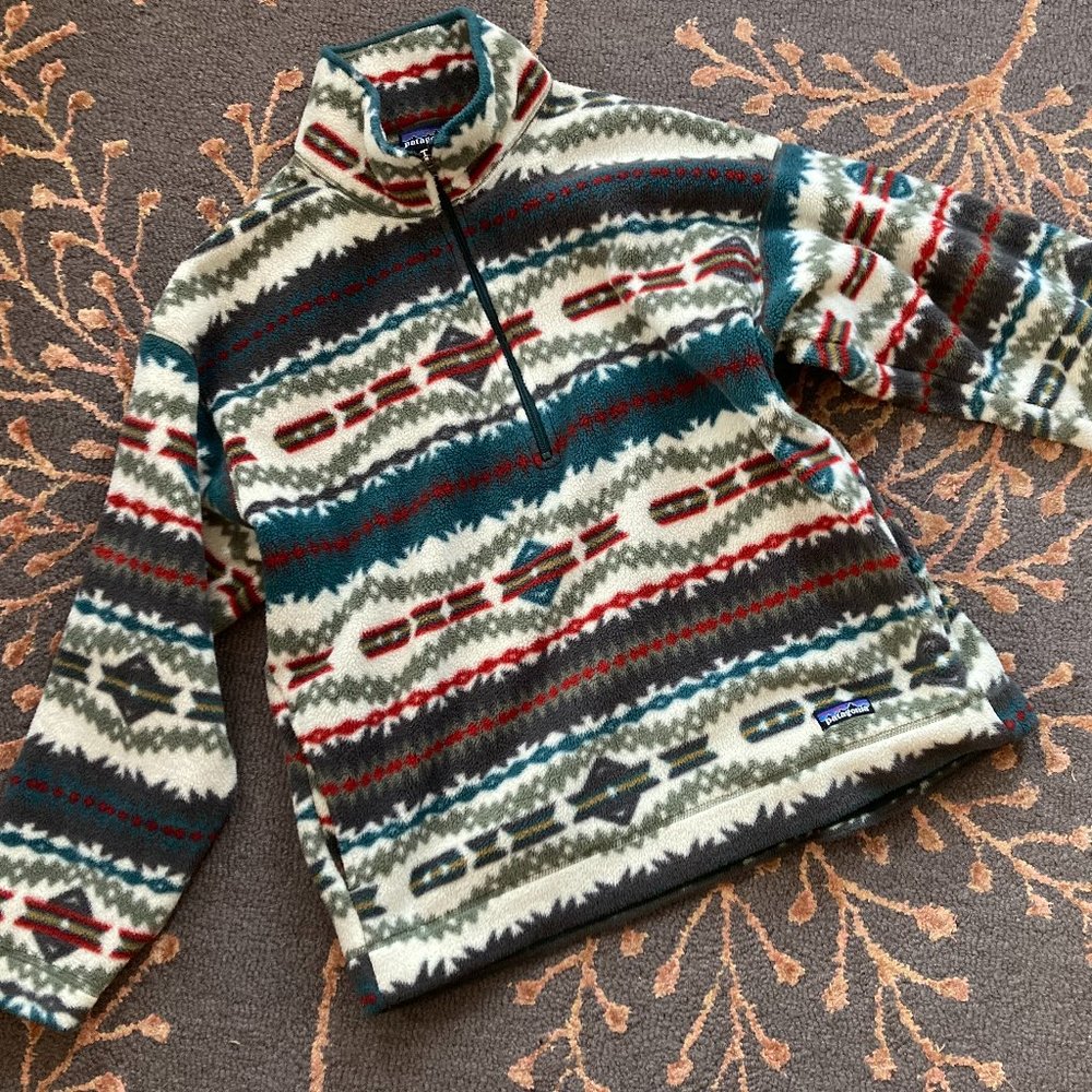 90's PATAGONIA Synchilla Snap T Fleece